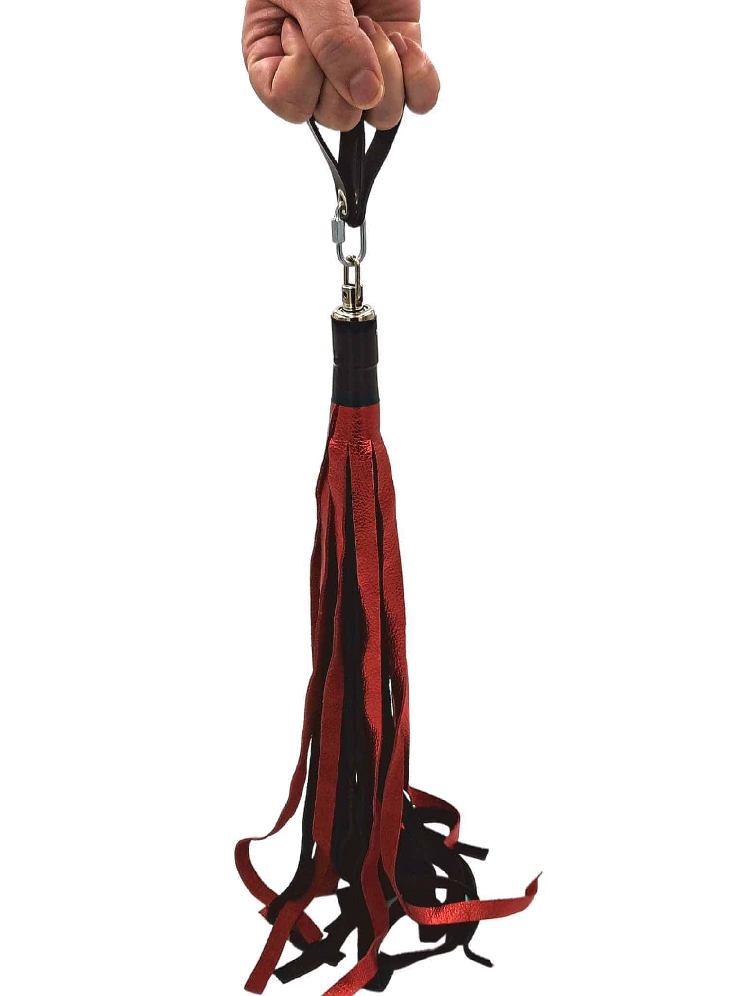 Metallic Leather Floggers - Image 3