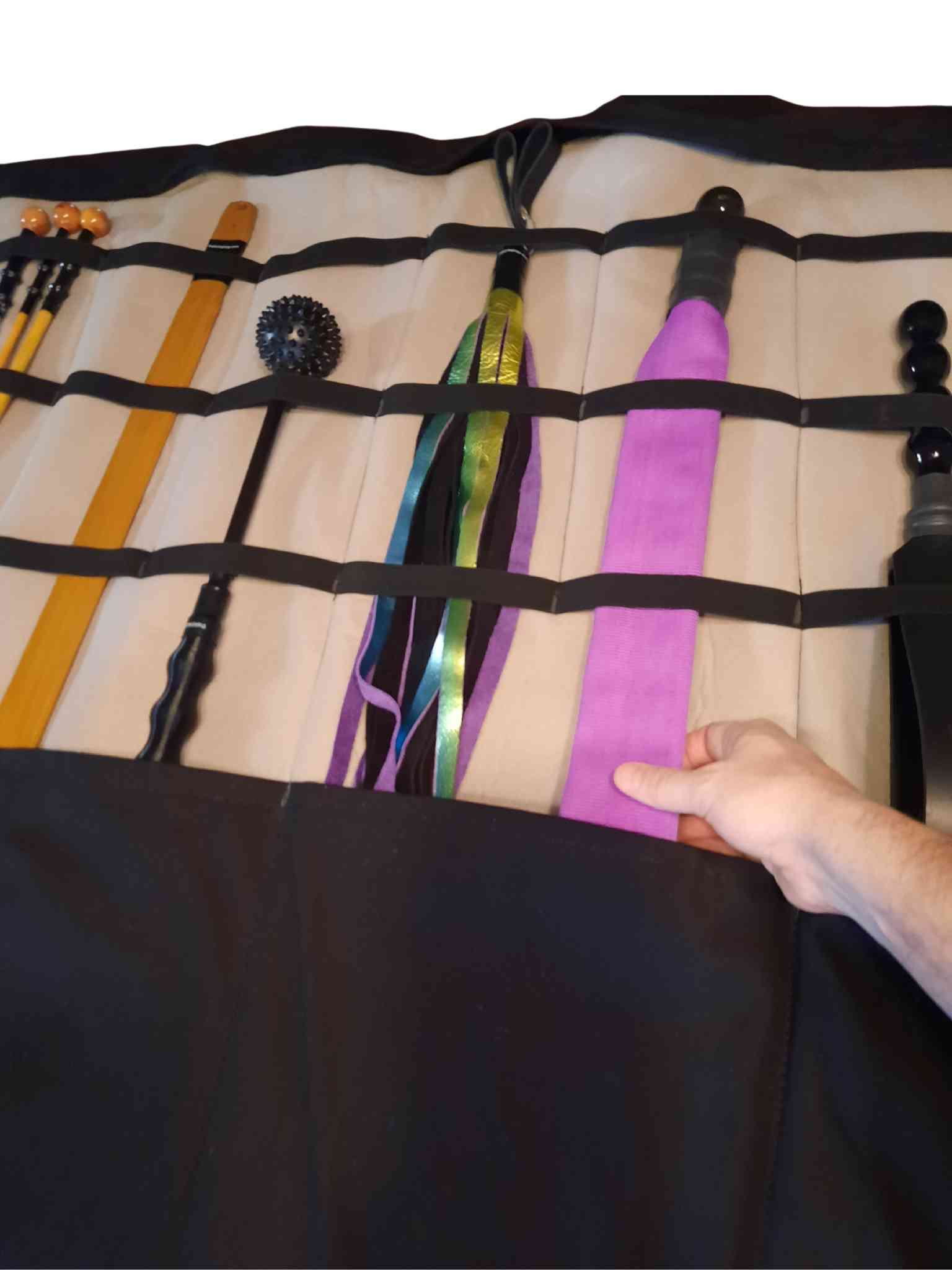 Roll Up Canvas Toy Bag - Image 7