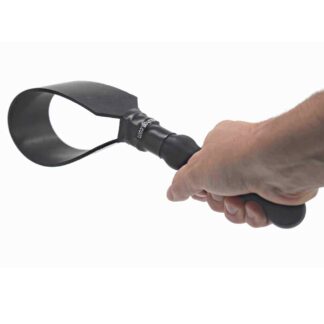 Short Rubber Crop-Black