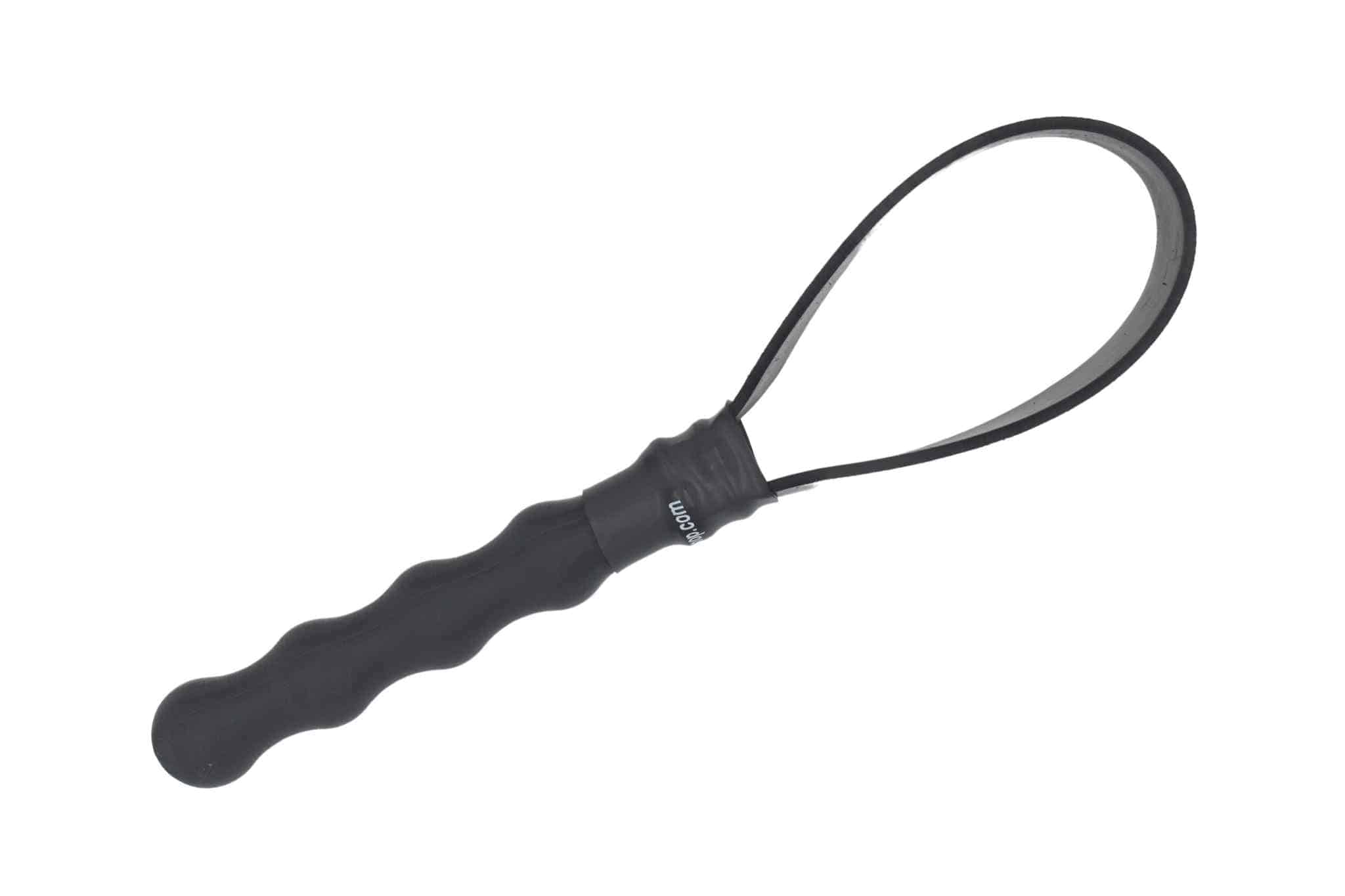 Short Rubber Crop-Black - Image 3