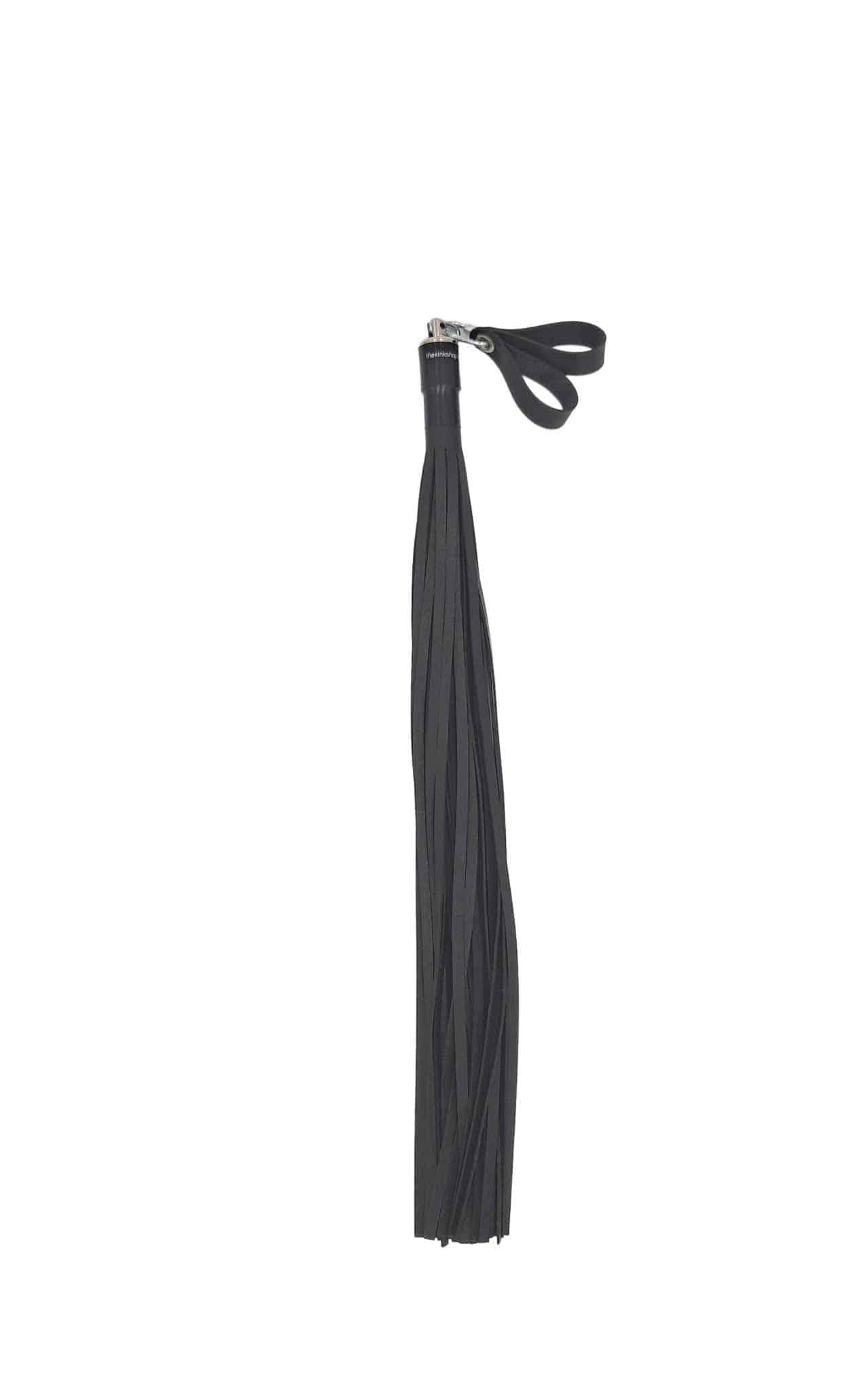 Rubber 1/4” Flogger-Black - Image 5
