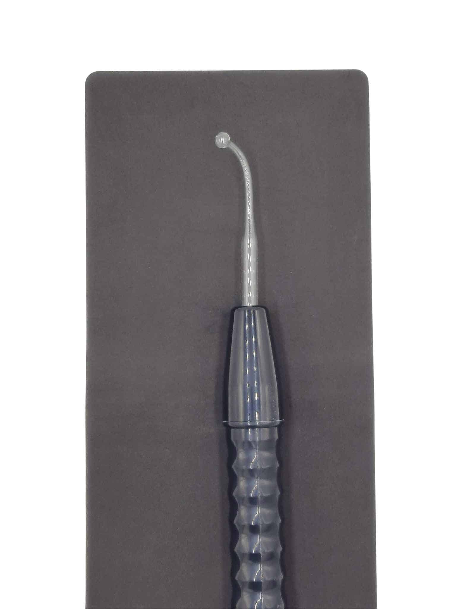 Glass mini ball attachment inside a Violet Wand