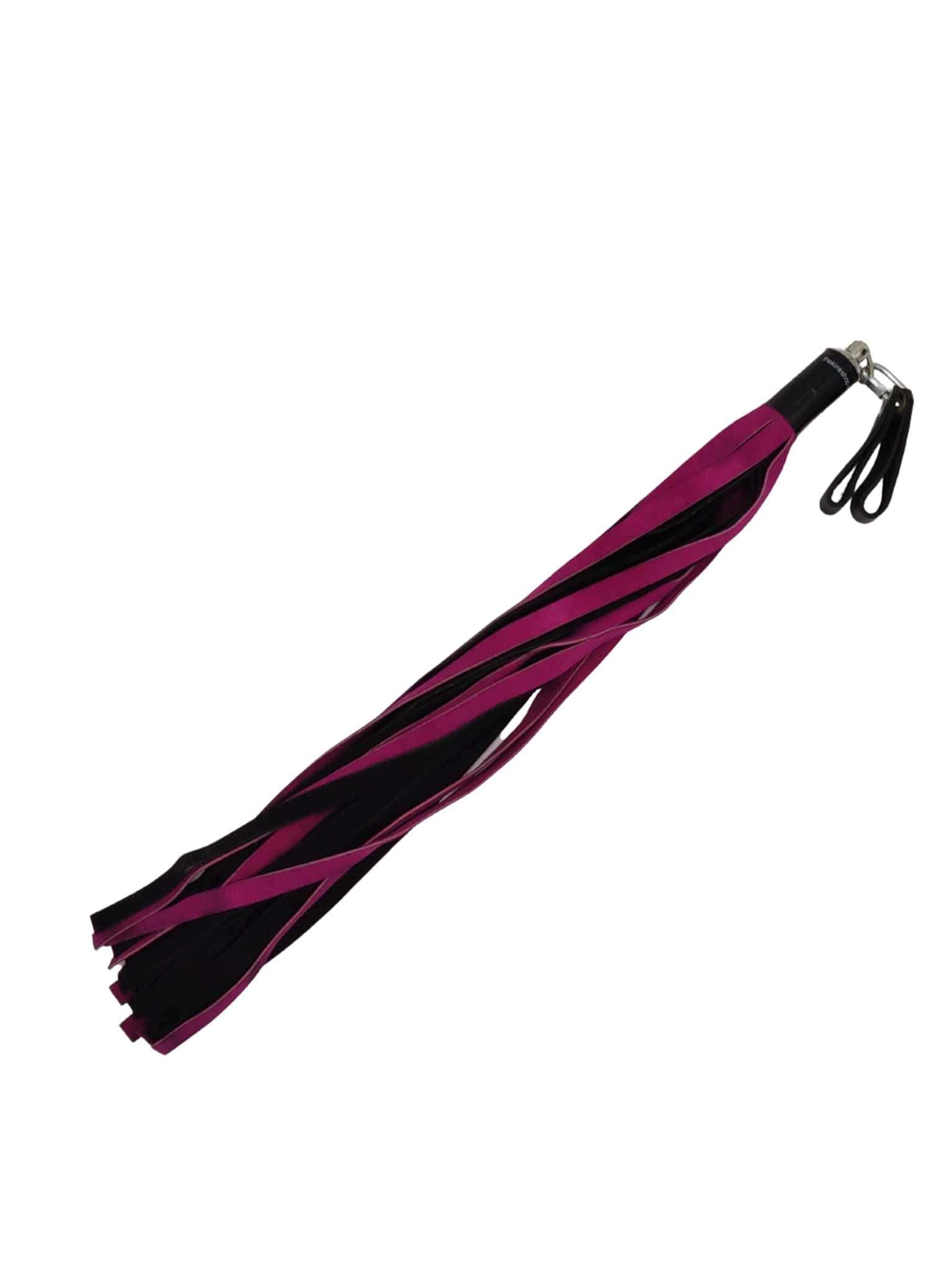 Suede Leather Floggers, w/Fingerloops (Available in 6 silky colors) - Image 8